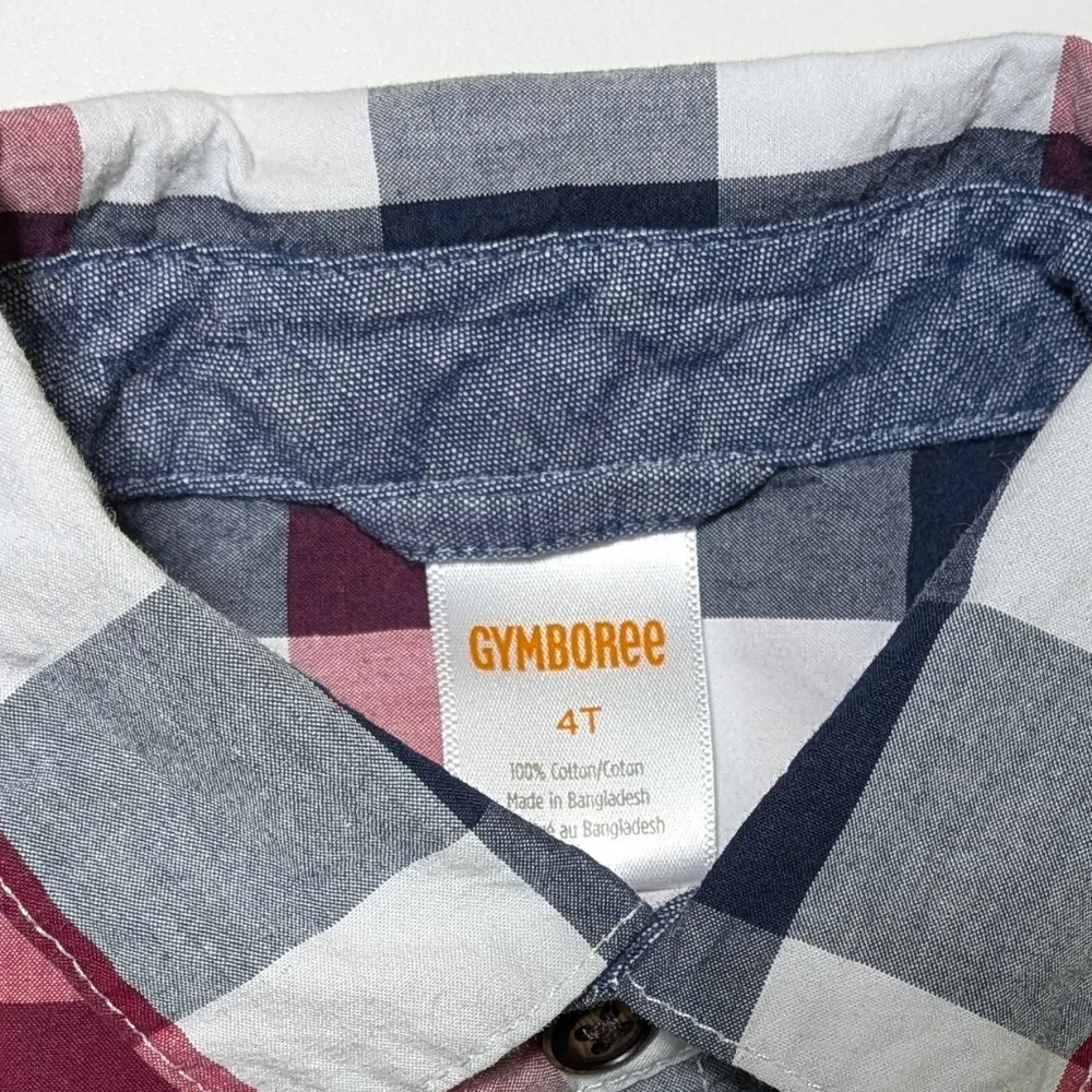 Gymboree Plaid Button-Up Shirt